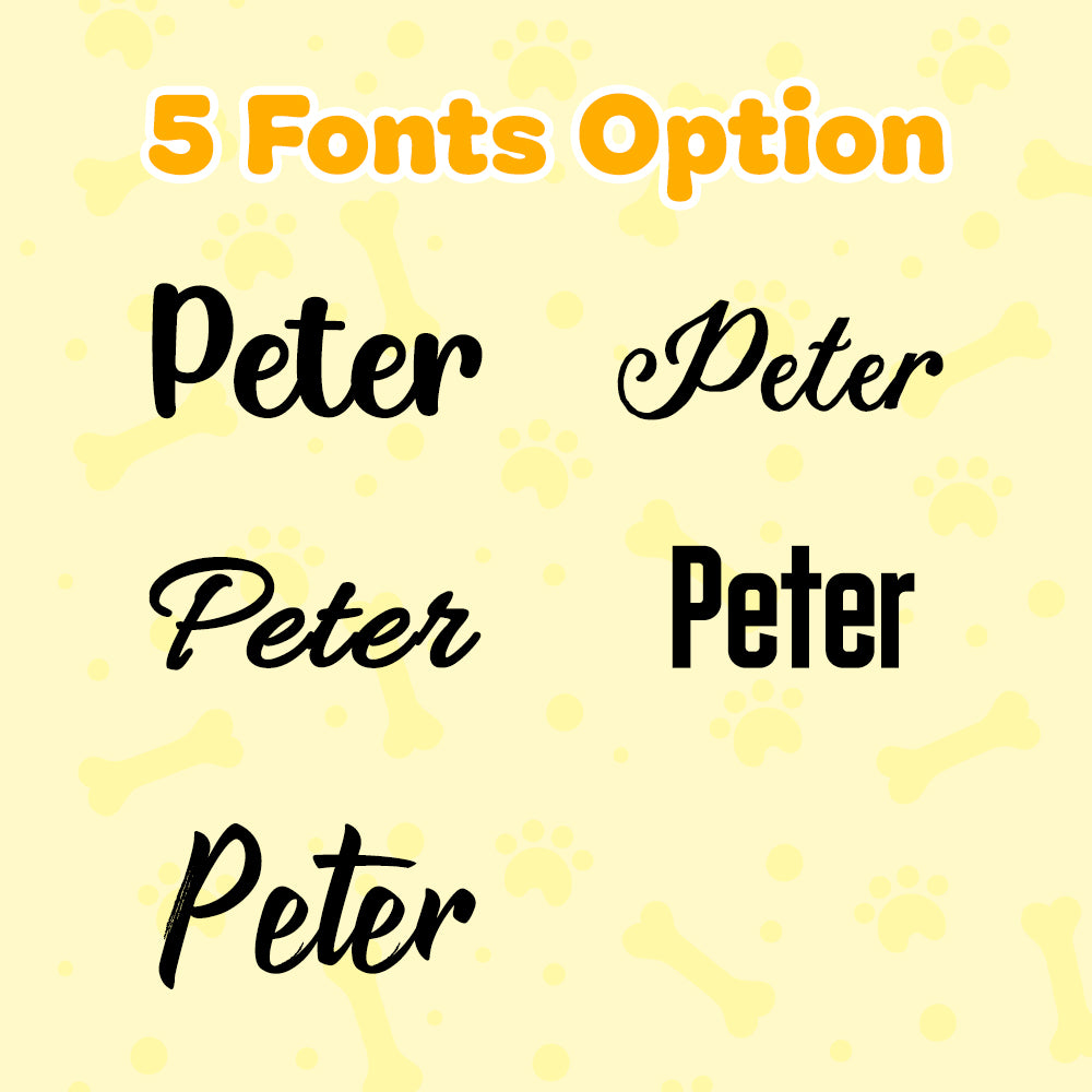 Personalized Stainless Steel Pet Bowl – Custom Dog Food & Water Dish