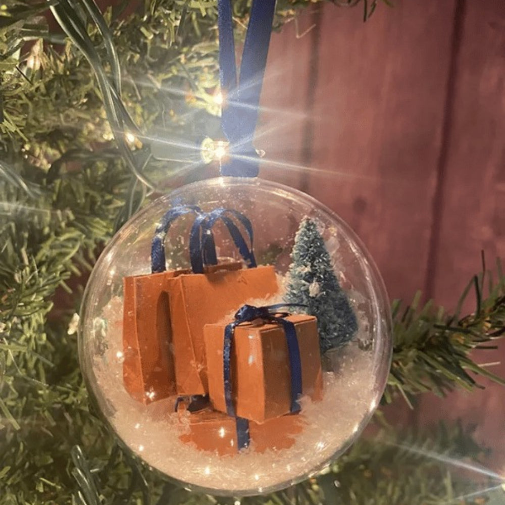 Funny Ornament Mini Packages Christmas Tree Mini Express Box Christmas Decorations