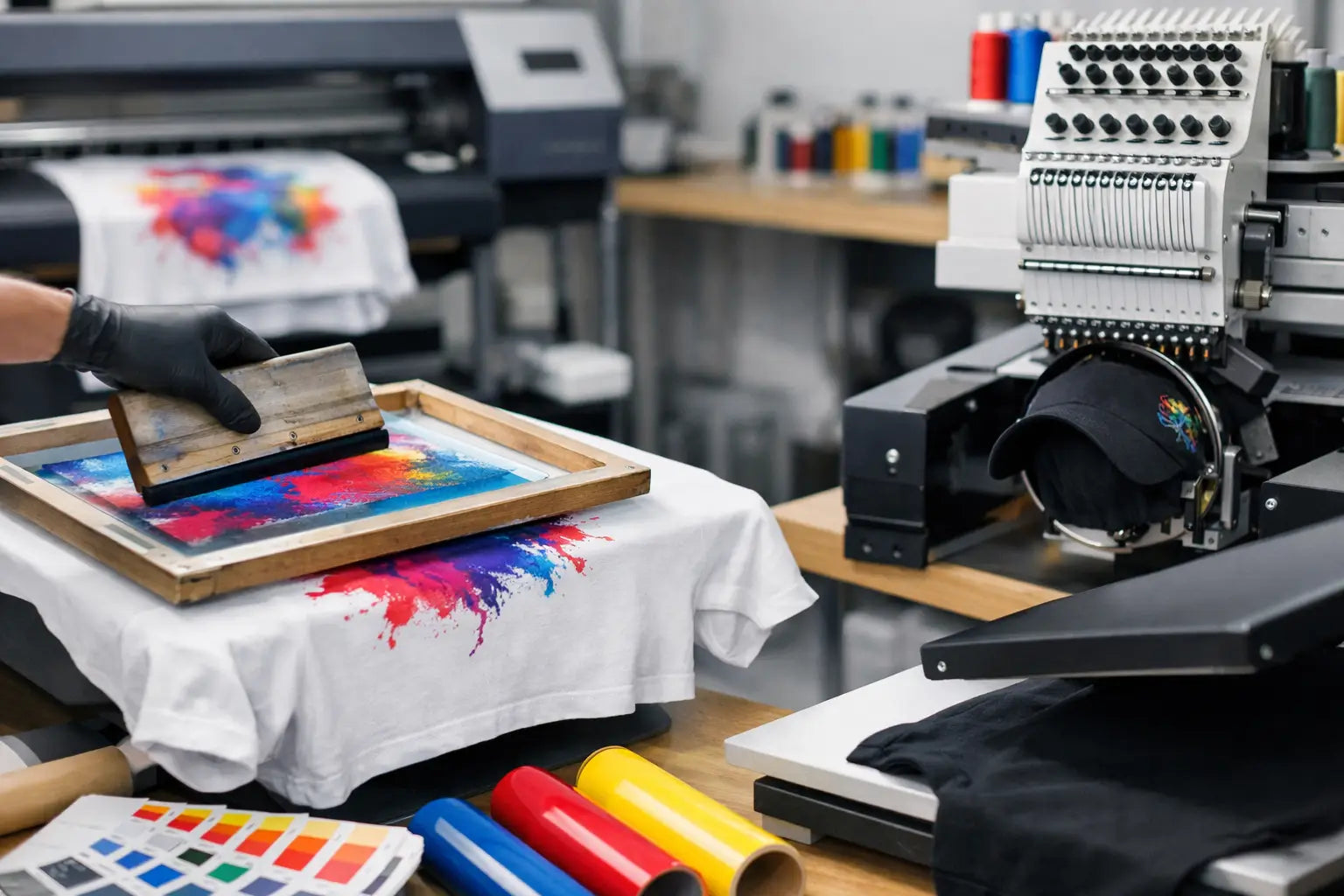 What Is Custom Apparel Printing?