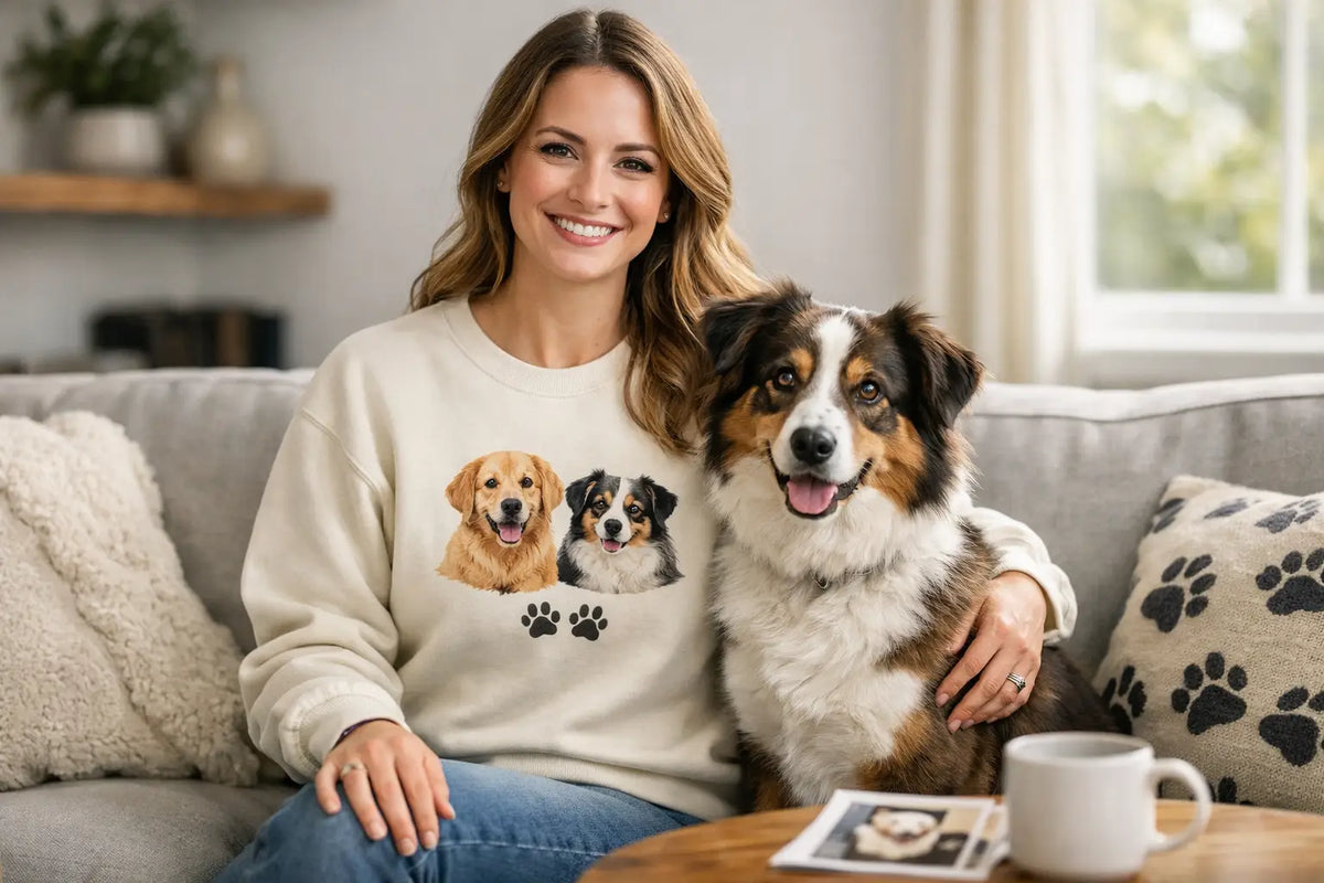 Custom Dog Mom Sweatshirt Review