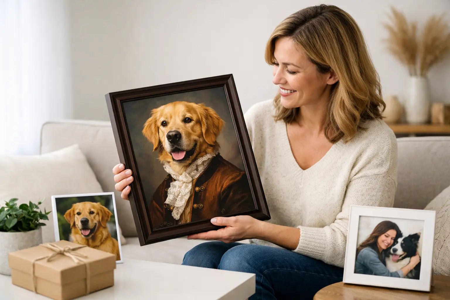 Custom Pet Portrait Gifts Dog Moms Love