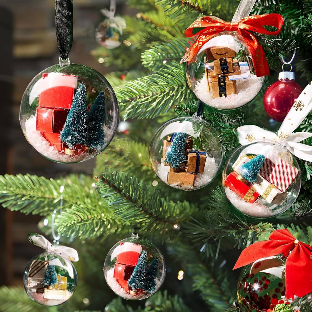 Funny Ornament Mini Packages Christmas Tree Mini Express Box Christmas Decorations