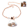 Personalized Dog Pendant Photo Projection Bracelet 925 Sterling Silver