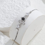 Personalized Dog Pendant Photo Projection Bracelet 925 Sterling Silver