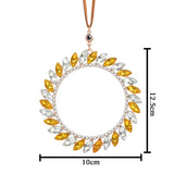 Personalized Photo Wreath Projection Ornaments Christmas Tree Decoration Ornaments for Christmas Gifts