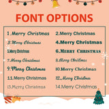 Personalized Christmas Stocking with Custom Name – Festive Holiday Decor for the Family