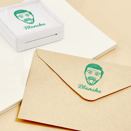 Custom Portrait Stamps Personalized Funny Pet Stamp Gift for Him and Her