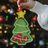 Personalized Name Christmas Shaker Ornament Custom Xmas Family Shaker Ornaments Unique Christmas Gifts