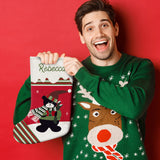 Personalized Name Christmas Stockings Custom Text Christmas Gifts