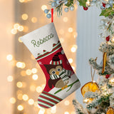 Personalized Name Christmas Stockings Custom Text Christmas Gifts