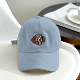 Custom Embroidered Dog Photo Hat – Personalized Gift for Dog Moms