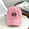 Custom Embroidered Dog Photo Hat – Personalized Gift for Dog Moms