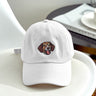 Custom Embroidered Dog Photo Hat – Personalized Gift for Dog Moms