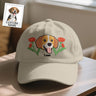 Personalized Pet Name Baseball Cap – Embroidered-Style Printed Design Custom Hat for Pet Lovers