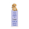 Personalized Pet Photo Acrylic Bookmark – Custom Name Gift for Dog Moms