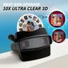 Custom 3D Viewfinder and Reel 10x Ultra-Clear 3D Upgraded Version Personalized Christmas Gifts Text and Photo Viewer with Your Own Photos