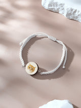 Personalized Pet Portrait Adjustable Braided Bracelet Birthday Gift for Pet Lover