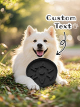 Personalized Slow Feeder Dog Bowl – Custom 3D Printed Name