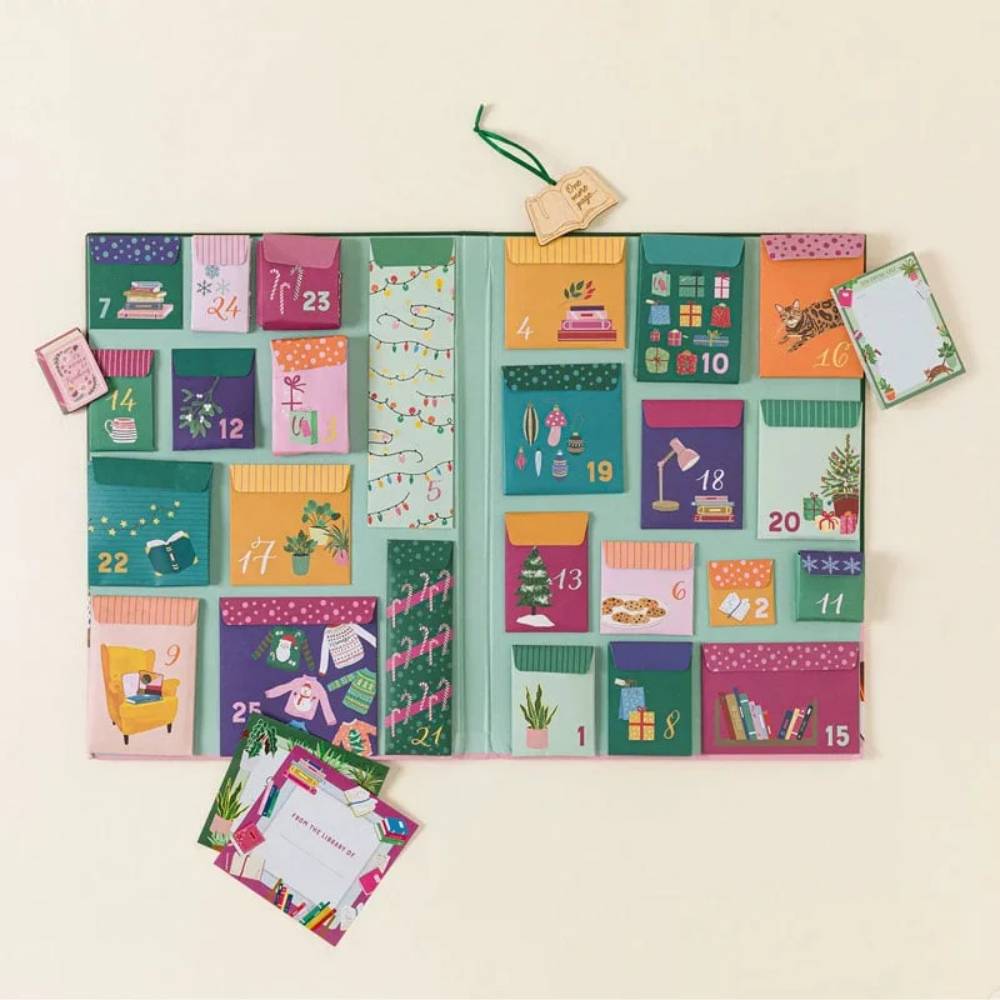 The Book Lover's Advent Calendar 25 Bookish Gifts for Readers Unique Christmas Gifts