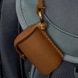 Leather Case for Film Roll Keychain