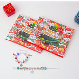 Advent Calendar Charm Box 24 Christmas Countdown Calendar Surprise Blind Box DIY Charms Bracelet Set Christmas Gifts