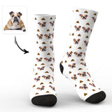 Personalized Dog Photo Face Socks