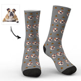 Personalized Dog Photo Face Socks