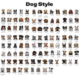 Personalized PU Leather Flask Stainless Steel 6oz Whiskey Flask Gift for Pet Lover