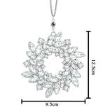 Personalized Photo Wreath Projection Ornaments Christmas Tree Decoration Ornaments for Christmas Gifts